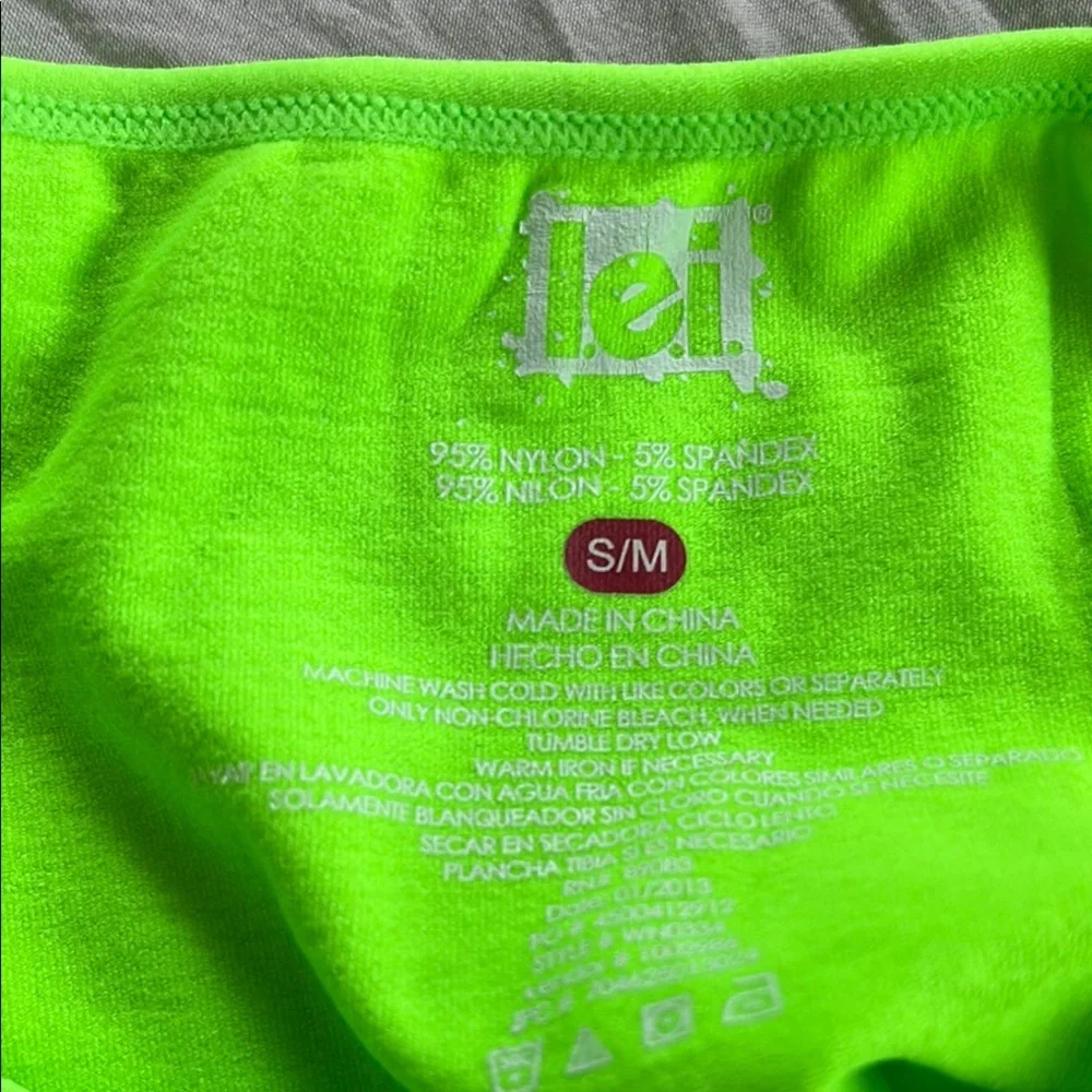 Bright Green Camisole Top - Picture 2 of 2